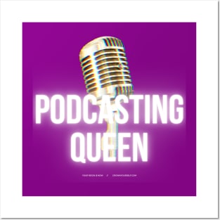 Podcasting Queen Posters and Art